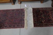 SAROUK RUNNER AND THROW.  Iran