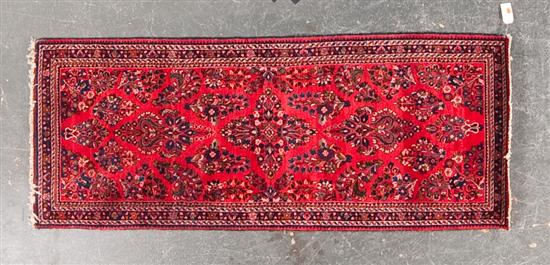 Sarouk runner Iran circa 1960 2.7 x
