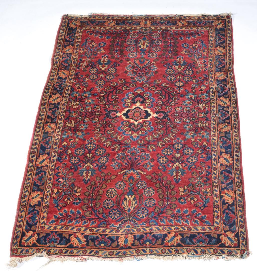SAROUK SCATTER RUG, 5' X