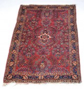 SAROUK SCATTER RUG, 5' X 3'5".
