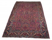 SAROUK SCATTER RUG, 83" X 54"S