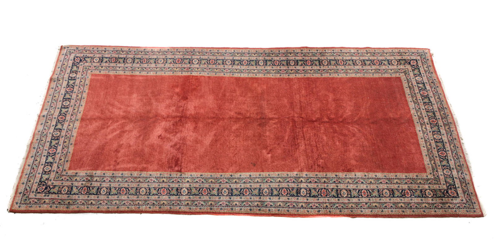 SAROUK WOOL RUG, C1970Handknotted