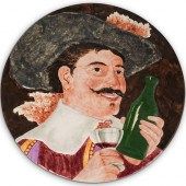 SARREGUEMINES CERAMIC CHARGERD