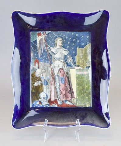 SARREGUEMINES JOAN OF ARC PORCELAIN