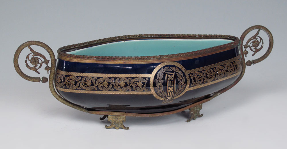 SARREGUEMINES PORCELAIN BRONZE