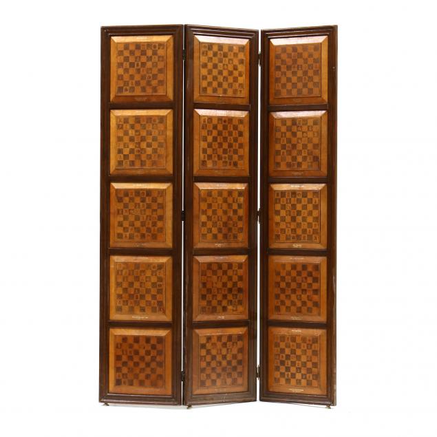 SARREID, THREE-PANEL LEATHER