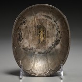 SASANIAN SILVER-GILT BOWL, EX-