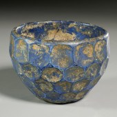 SASANIAN STYLE FACETED BOWL Po