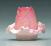 Satin glass coralene fairy lam