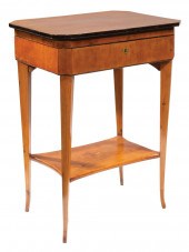SATINWOOD AND PARCEL EBONIZED
