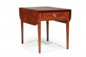 SATINWOOD INLAID MAHOGANY BREA