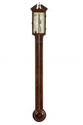SATINWOOD INLAID MAHOGANY STIC