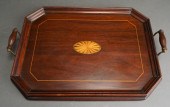 SATINWOOD MARQUETRY MAHOGANY T