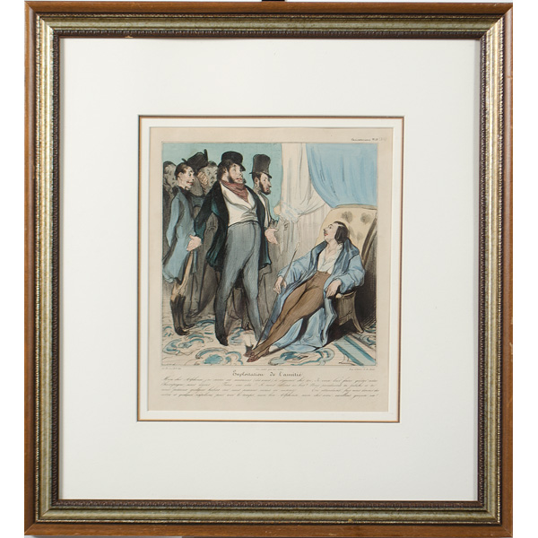 Satirical French Engraving