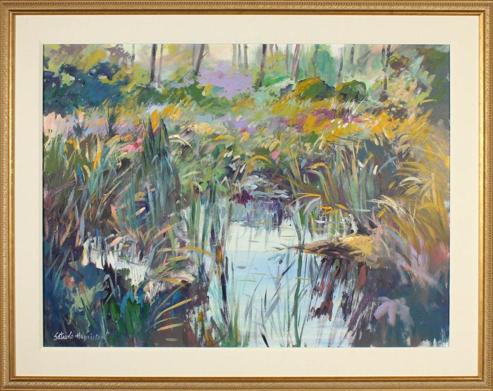 SATSUKO HAMILTON ACRYLIC ON