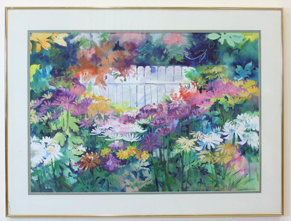 SATSUKO HAMILTON WATERCOLOR ON
