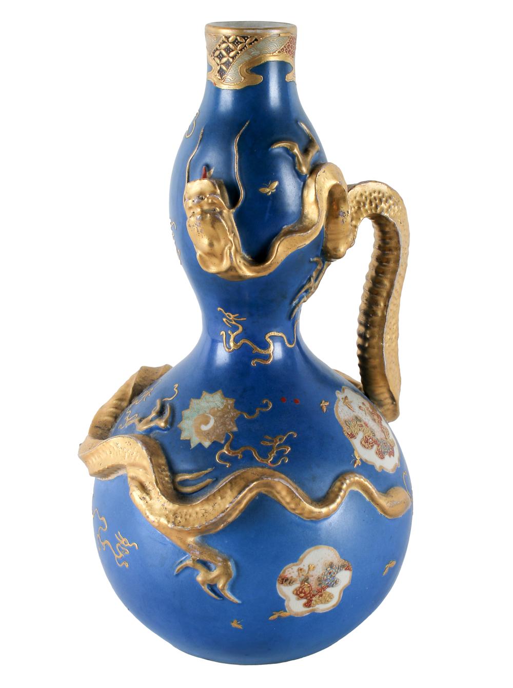 SATSUMA BLUE-GROUND DRAGON