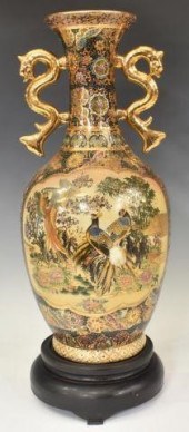 SATSUMA STYLE PARCEL GILT PORC
