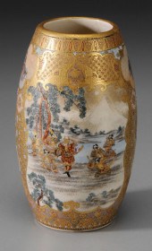 Satsuma Vase Japanese, late 19