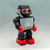SATURN GIANT WALKING ROBOT TOY