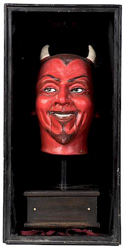 SATYR HEAD AUTOMATON.Satyr Head