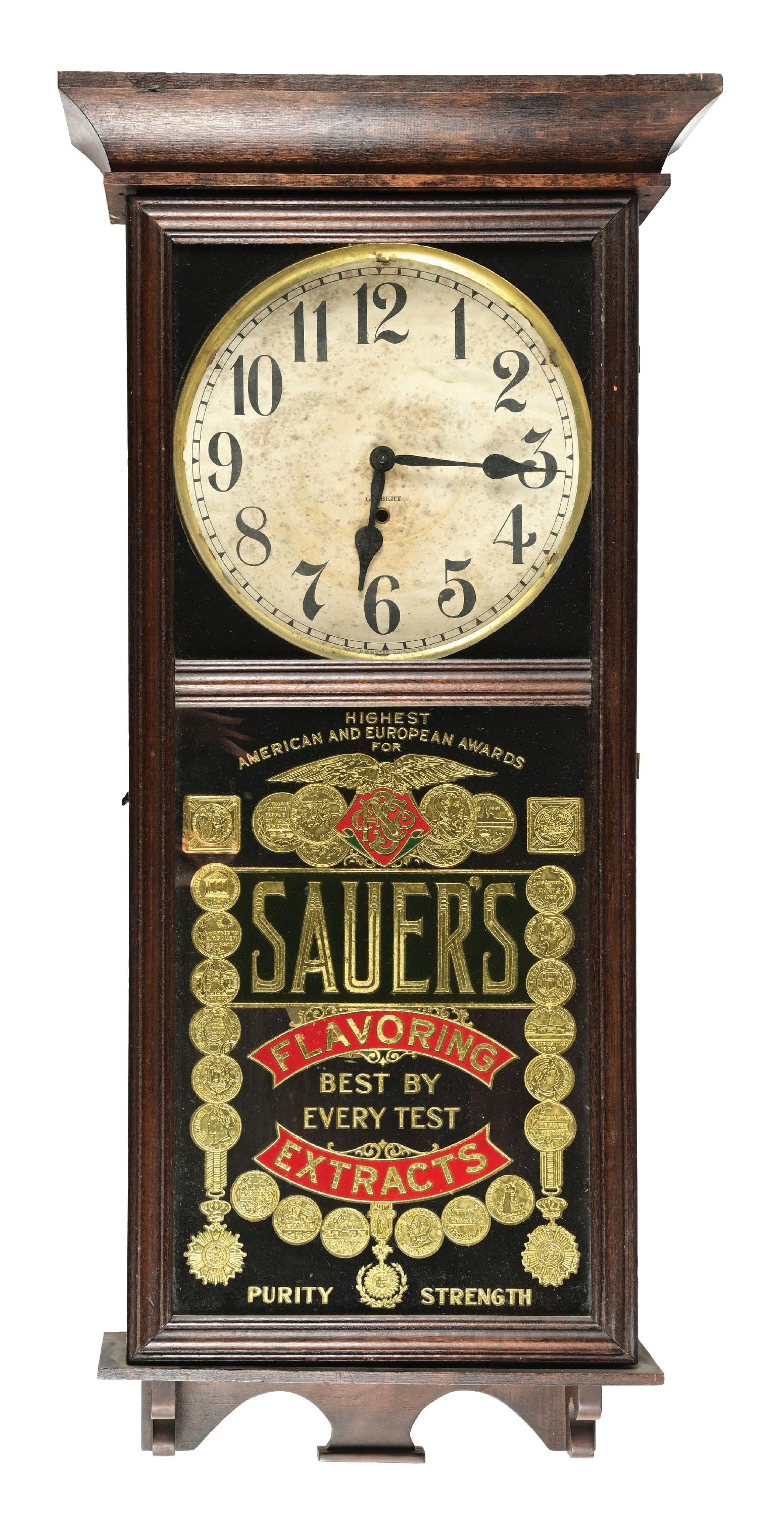 SAUER'S FLAVORING EXTRACTS PENDULUM
