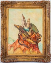 SAUL ASNIN SURREALIST LANDSCAP