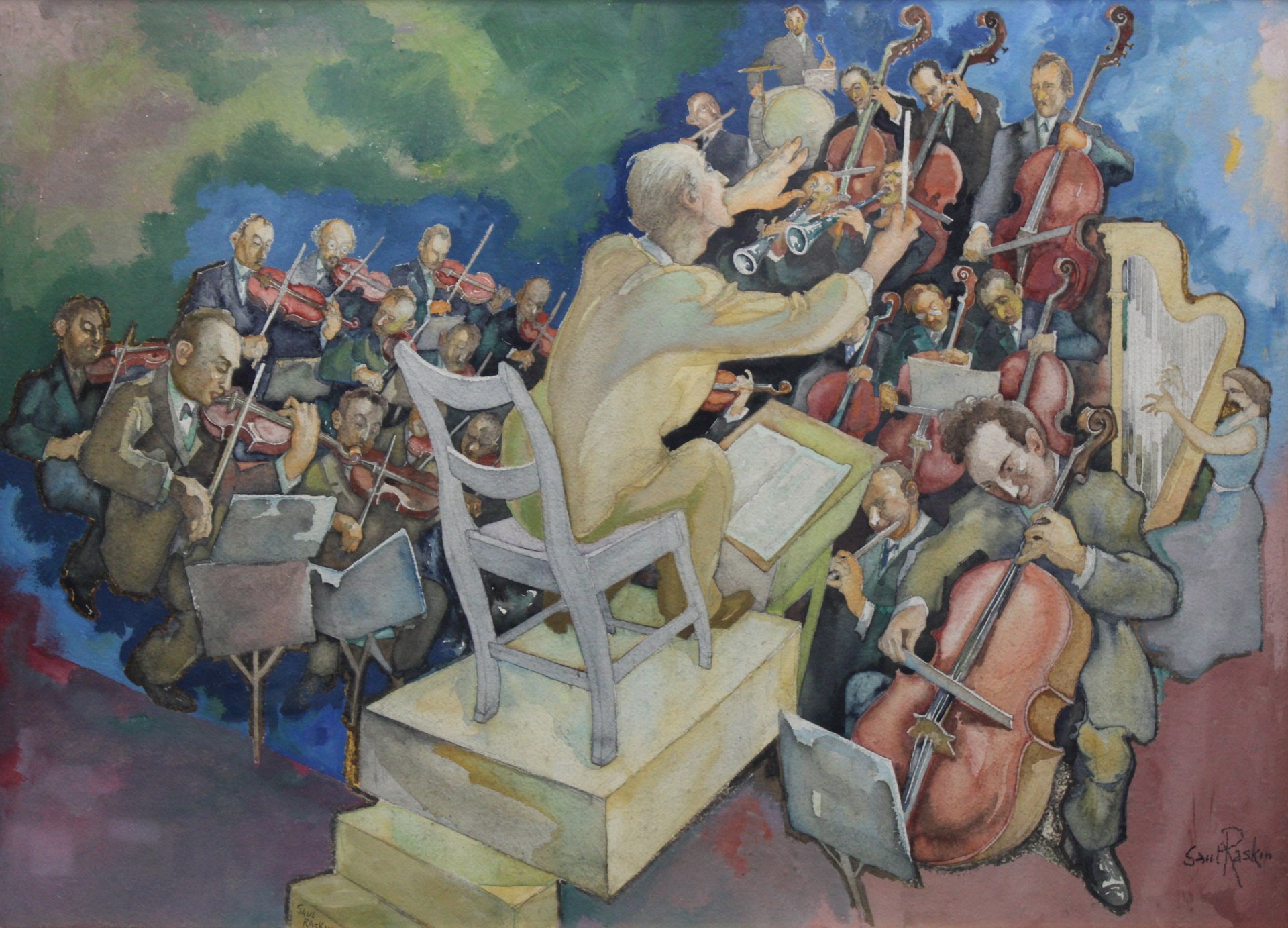 SAUL RASKIN (AMERICAN,