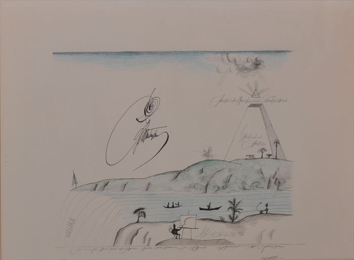 SAUL STEINBERG (1914-1999):