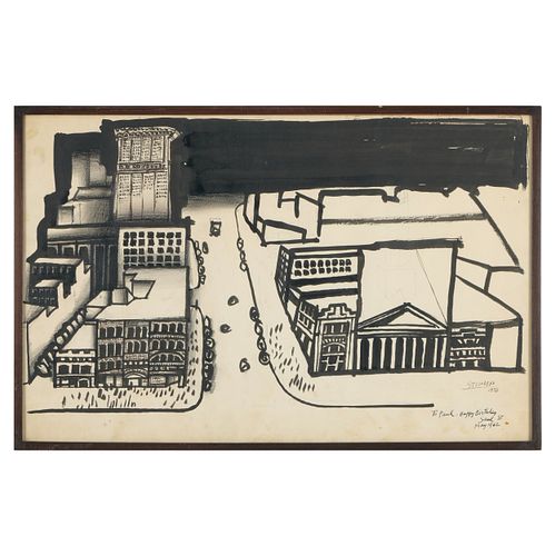 SAUL STEINBERG (1914-1999):