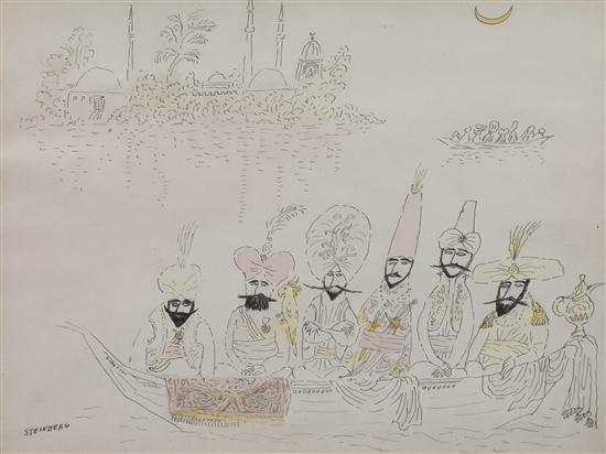 Saul Steinberg (American 1914-1999)