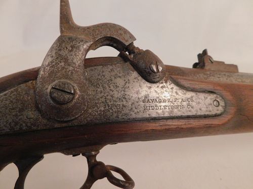 SAVAGE CONN. CIVIL WAR MUSKETScarce