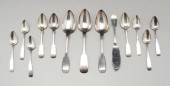 Savannah coin silver flatware: