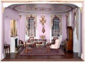 Savannah miniature room box: p