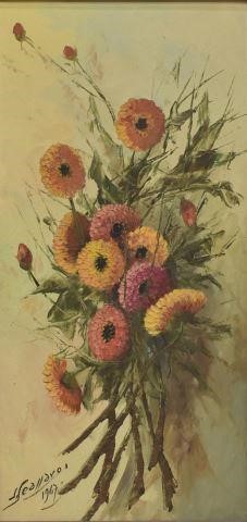 SAVERIO SEASSARO (1917-2016) FLORAL
