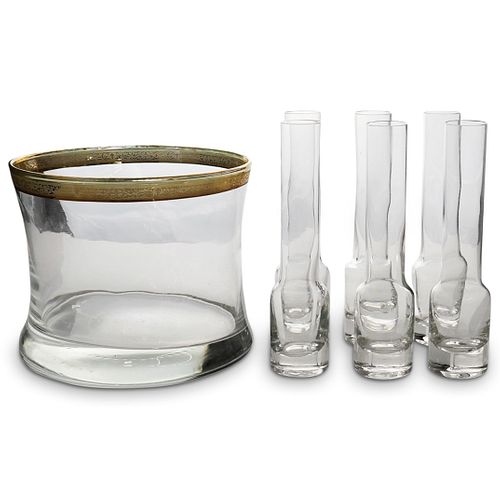 SAVINI CRYSTAL 24KT GOLD