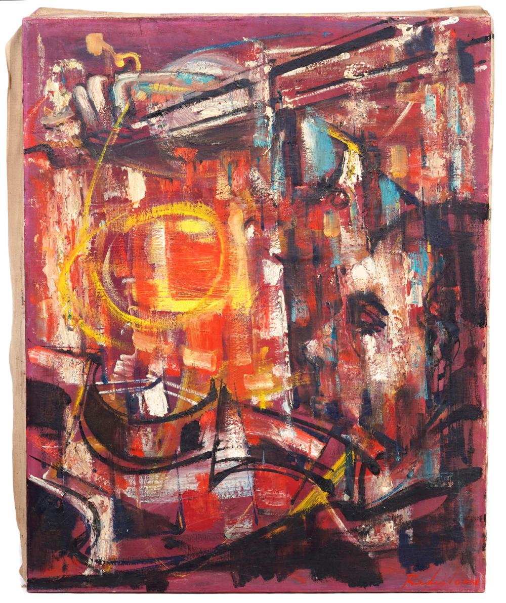 SAVO RADULOVIC ABSTRACT OIL