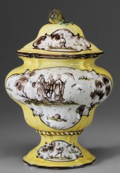 Savona Majolica Lidded Tureen
