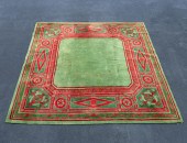 SAVONNERIE STYLE RUG, GREEN &