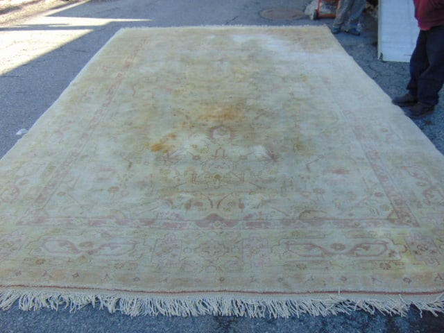 SAVONNERIE WOOL RUG, 15' 7" BY