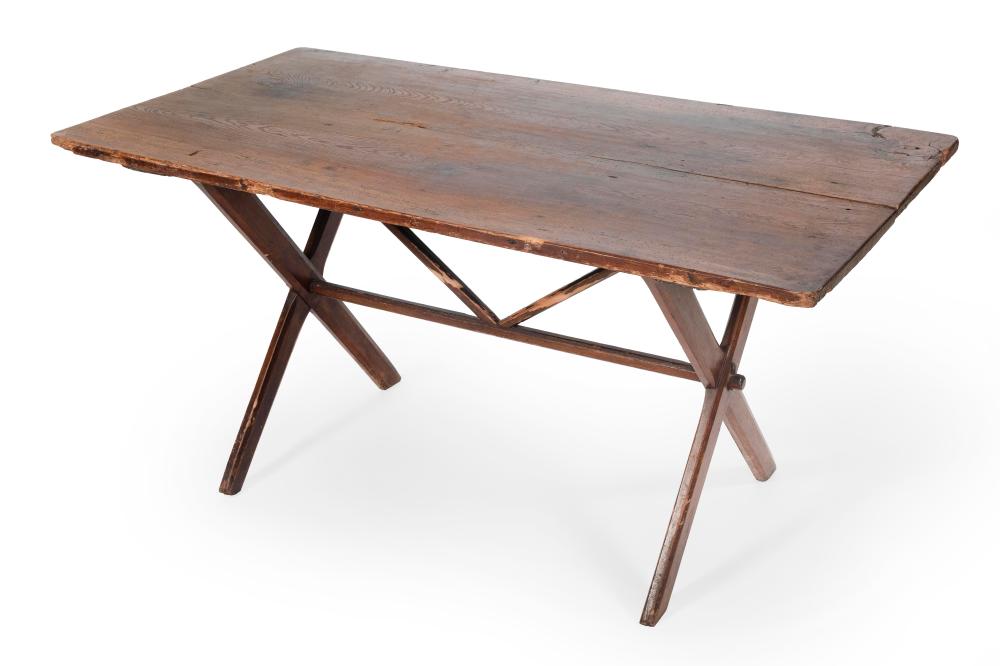 SAWBUCK TABLE 19TH CENTURY HEIGHT