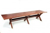 SAWBUCK WORK TABLE.  American