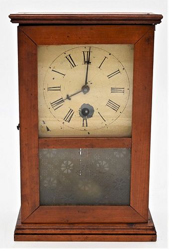 S.B. TERRY MINIATURE SHELF CLOCK