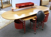 SC JOHNSON WAX DESK & CHAIR FR