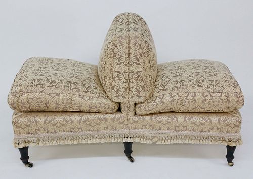 SCALAMANDRE FINELY UPHOLSTERED