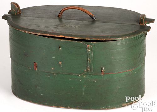 SCANDANAVIAN PAINTED BENTWOOD