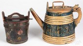 SCANDINAVIAN ALE PITCHER AND P