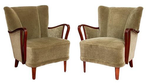 SCANDINAVIAN ART DECO MOHAIR