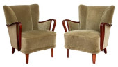 SCANDINAVIAN ART DECO MOHAIR A