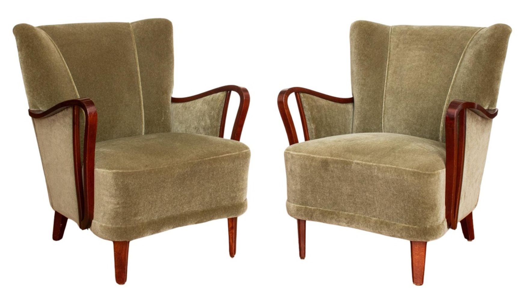 SCANDINAVIAN ART DECO MOHAIR